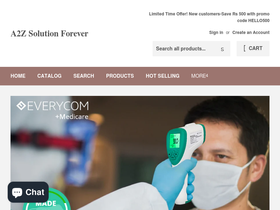 solutionforever.in homepage screenshot