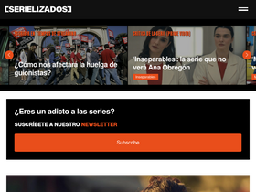 'serielizados.com' screenshot