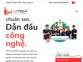 'lptech.asia' screenshot