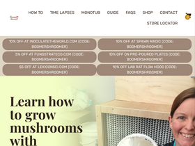 'boomershroomer.com' screenshot