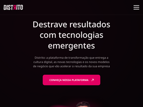'distrito.me' screenshot