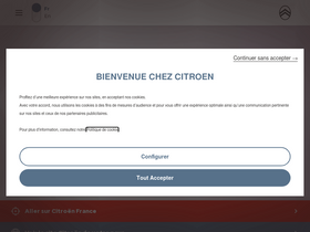 'citroen.com' screenshot