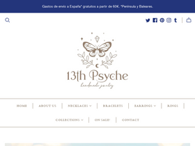 13thpsyche homepage screenshot