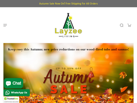 'layzeeliving.co.uk' screenshot