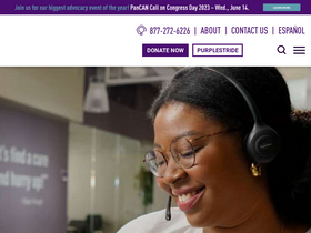 'pancan.org' screenshot