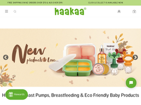 'haakaa.co.nz' screenshot