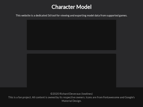 charactermodel.gallery