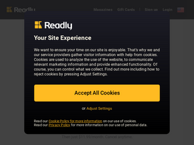 'readly.com' screenshot