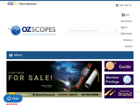 'ozscopes.com.au' screenshot