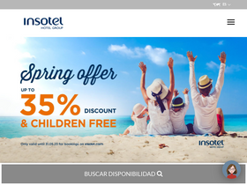 'insotelhotelgroup.com' screenshot