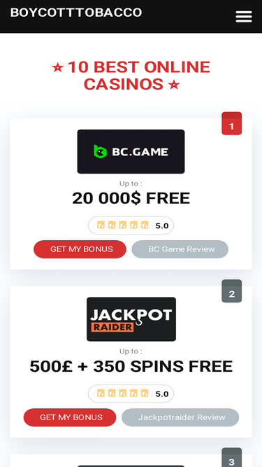 boycotttobacco.com