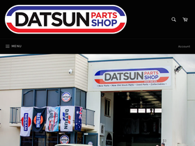 datsunpartsshop.com.au homepage screenshot