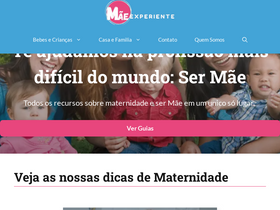 'maeexperiente.com' screenshot