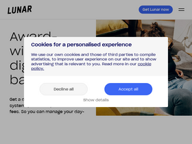 'lunar.app' screenshot