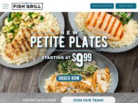 'cafishgrill.com' screenshot