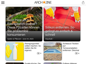 'archzine.net' screenshot