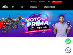 'auteco.com.co' screenshot