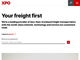 'xpo.com' screenshot