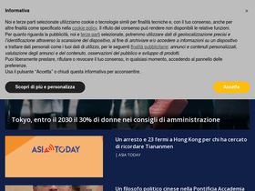 'asianews.it' screenshot
