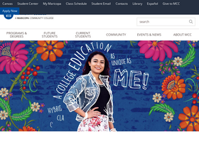 'mesacc.edu' screenshot