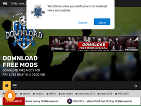 'downloadfreemods.com.br' screenshot