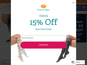 'ameswalker.com' screenshot
