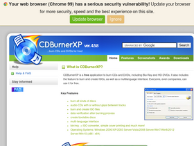 'cdburnerxp.se' screenshot