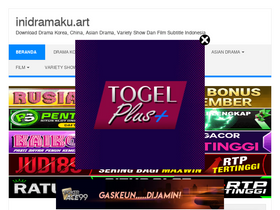'inidramaku.art' screenshot
