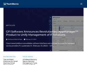 'techgenix.com' screenshot