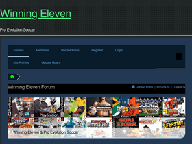 'winningeleven-games.com' screenshot