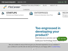 'flocareer.com' screenshot