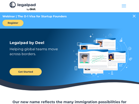 'legalpad.io' screenshot