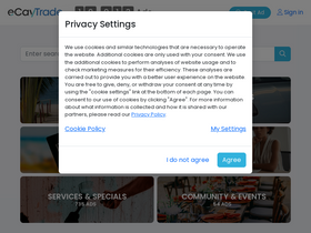 'ecaytrade.com' screenshot