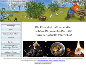 'passion-pilze-sammeln.com' screenshot