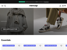 Newcop Dubai homepage screenshot