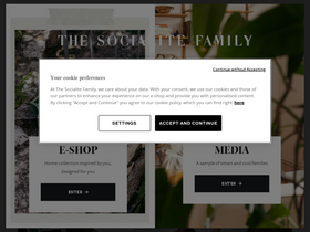 'thesocialitefamily.com' screenshot