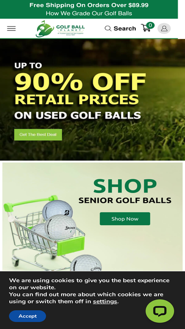 onlygolfballs.com