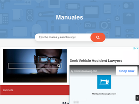 'manualpdf.es' screenshot