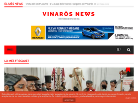 'vinarosnews.net' screenshot