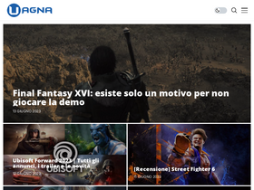 'uagna.it' screenshot