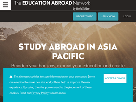 'teanabroad.org' screenshot