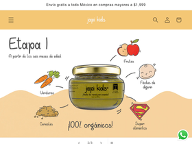 japikids.mx homepage screenshot