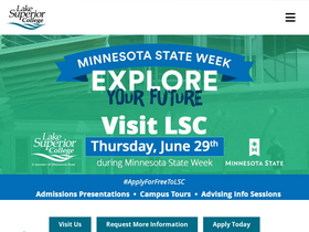 'lsc.edu' screenshot