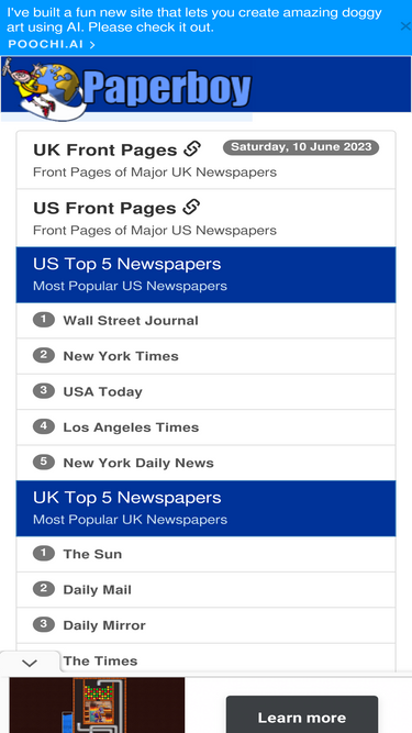 Thepaperboy Com Analytics Market Share Stats Traffic Ranking