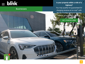 'blinkcharging.com' screenshot
