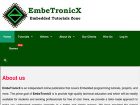 'embetronicx.com' screenshot