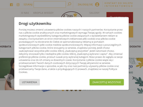 'czasnaherbate.net' screenshot