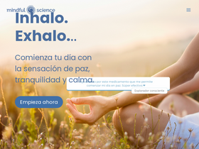'mindfulscience.es' screenshot