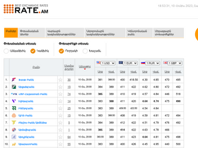 'kurs.am' screenshot