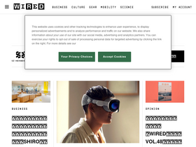 'wired.jp' screenshot